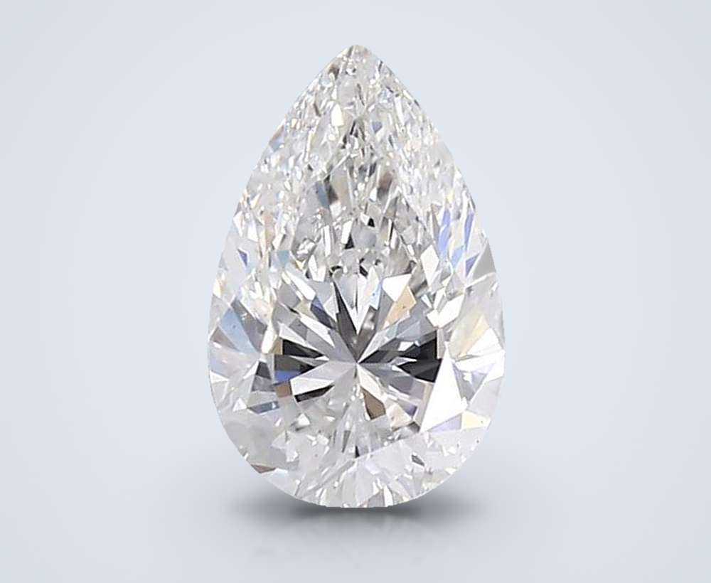 3.02 Carat Pear Lab Diamond