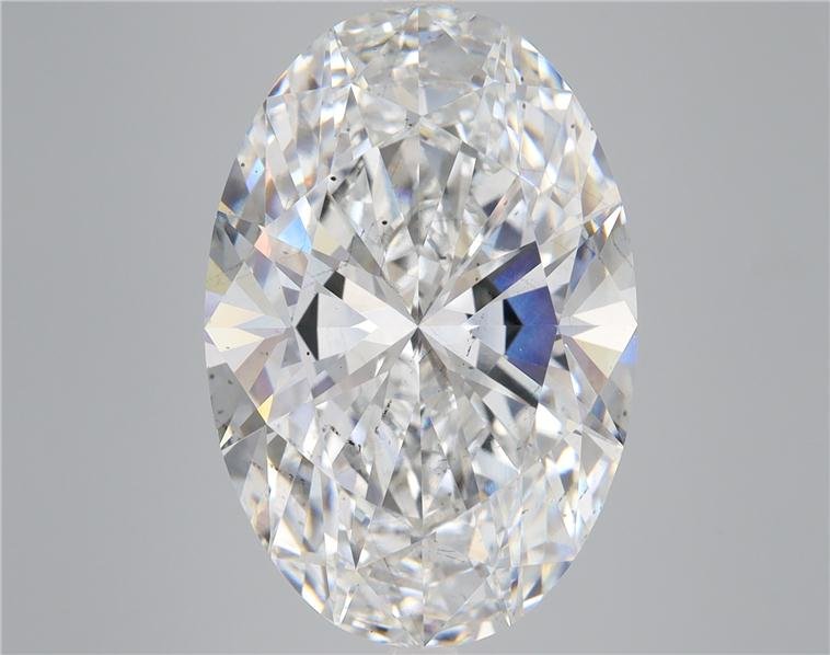 11.17ct F SI1 Rare Carat Ideal Cut Oval Lab Grown Diamond