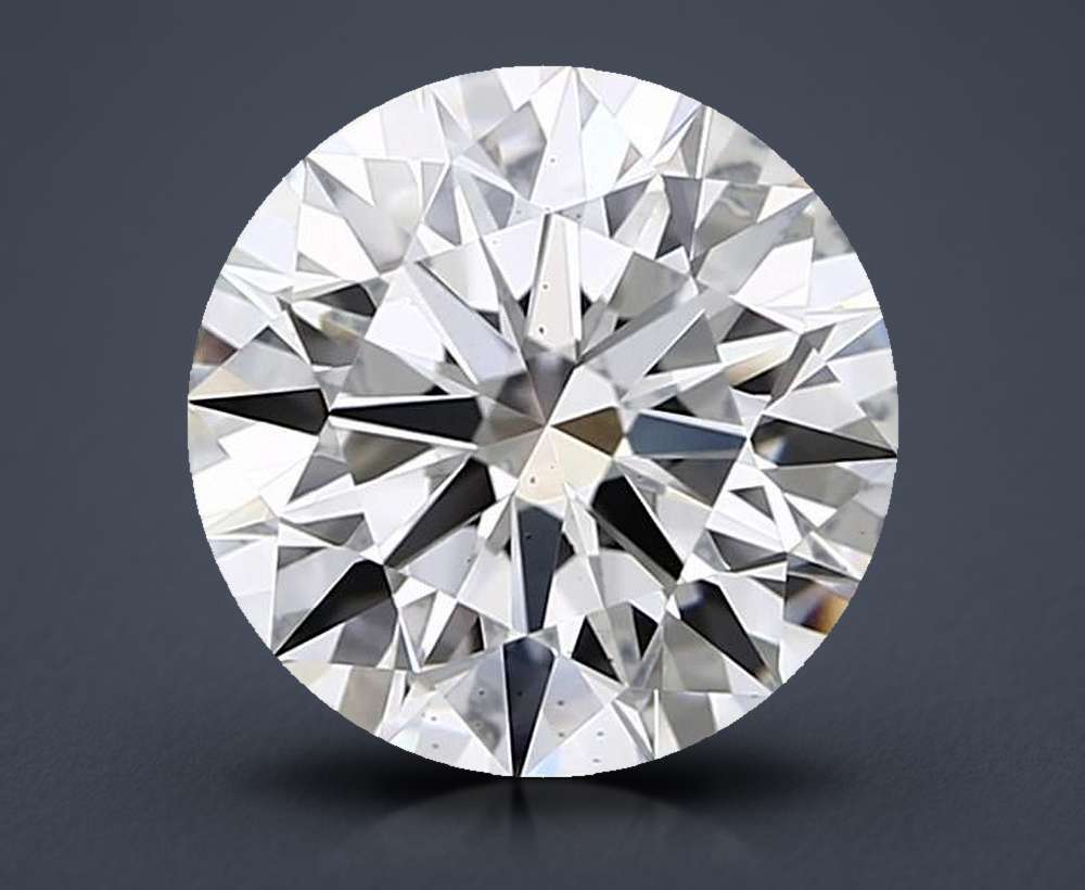 3.02 Carat Round Lab Diamond