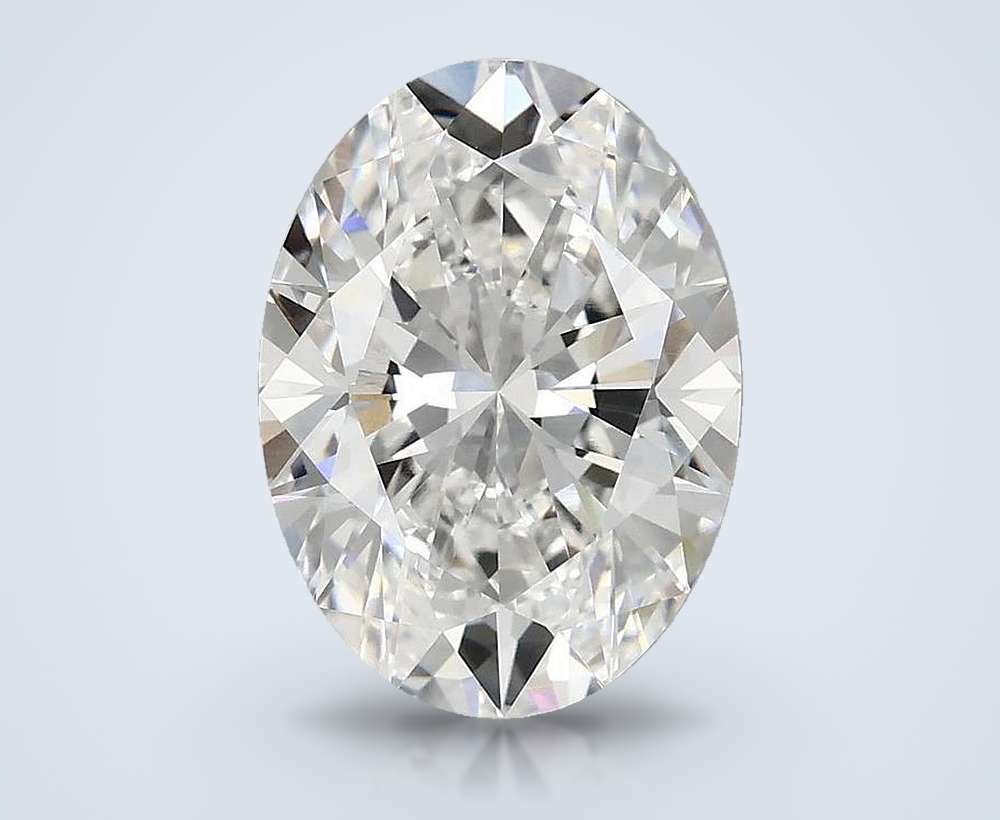3.67 Carat Oval Lab Diamond