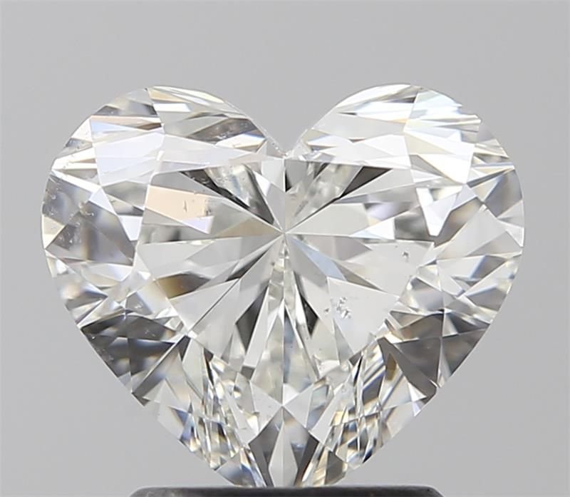 2.03ct H SI2 Rare Carat Ideal Cut Heart Diamond