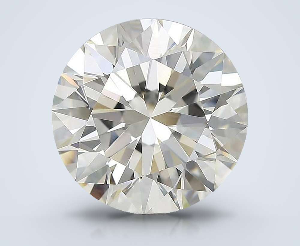 6.55 Carat Round Natural Diamond
