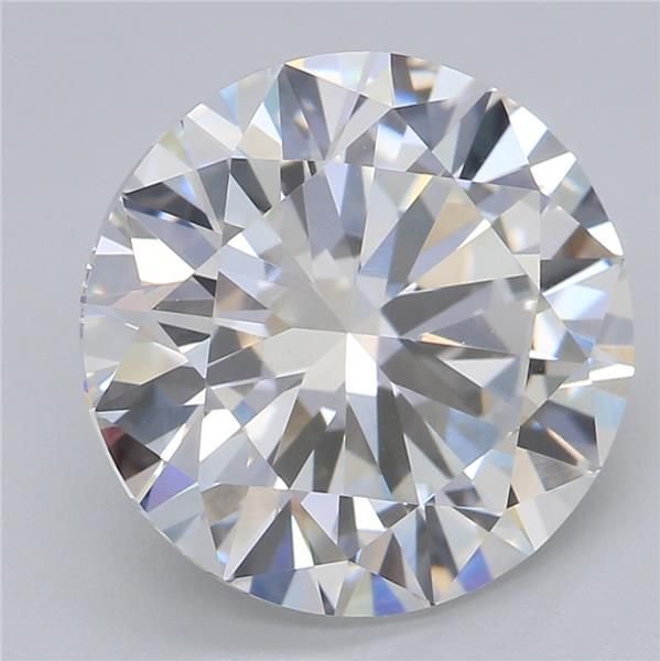 3.51ct F VVS2 Excellent Cut Round Lab Grown Diamond