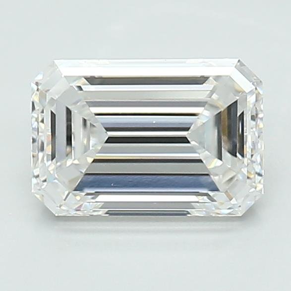 1.10ct D VS1 Rare Carat Ideal Cut Emerald Lab Grown Diamond