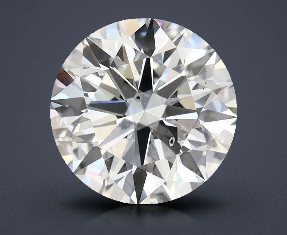4.28 Carat Round Lab Diamond