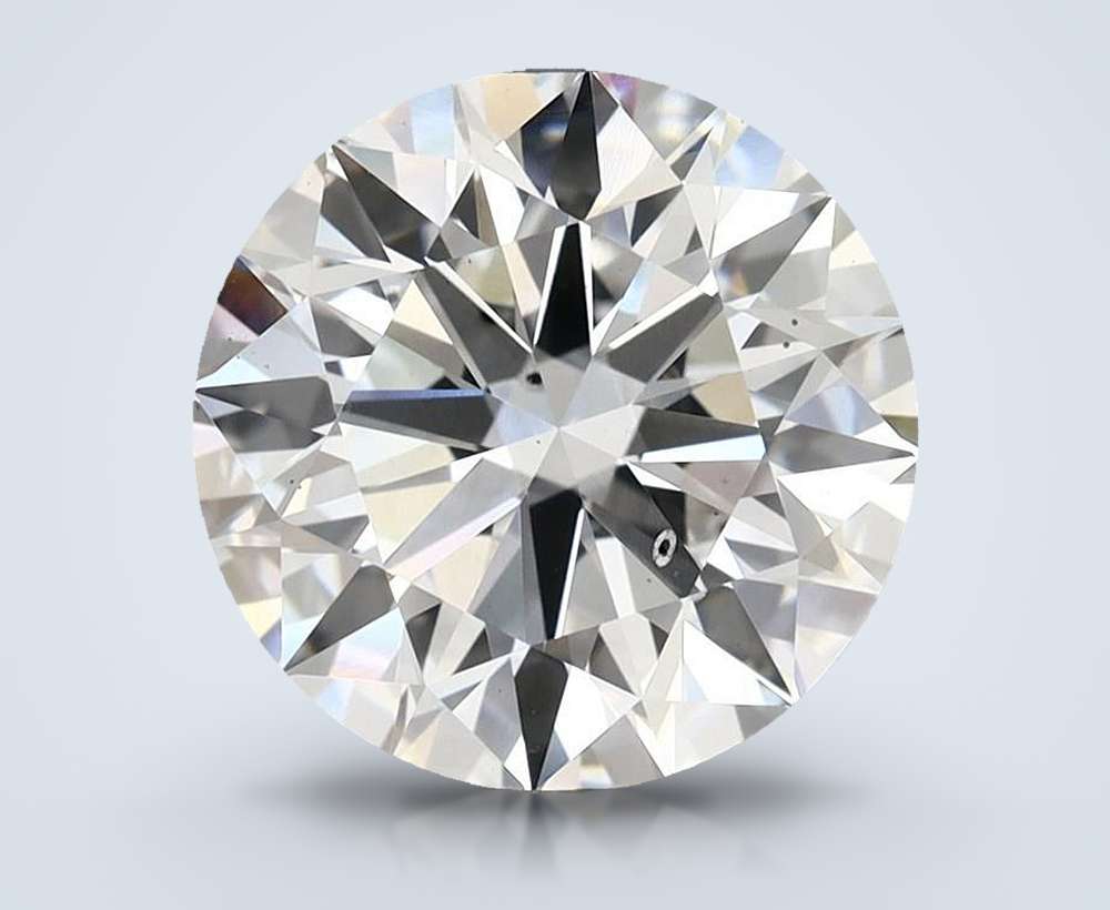 4.28 Carat Round Lab Diamond