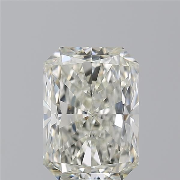 4.02ct J VS2 Rare Carat Ideal Cut Radiant Diamond