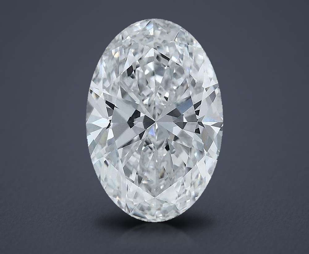 3.02 Carat Oval Lab Diamond