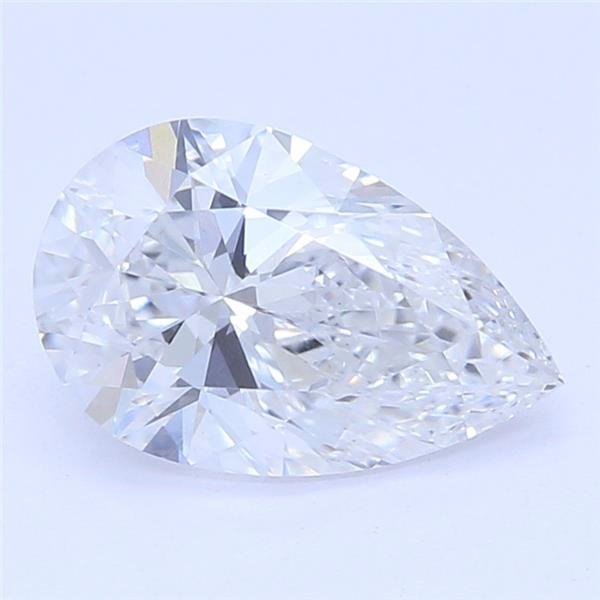 0.70ct F VS1 Very Good Cut Pear Lab Grown Diamond