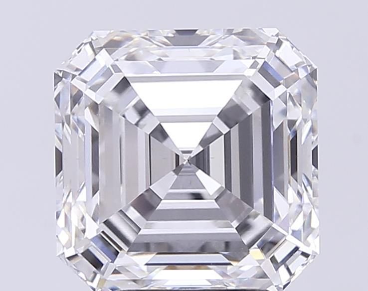 5.53 Carat Asscher Lab Diamond