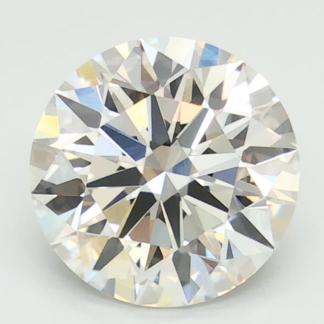 2.57ct G VVS2 Rare Carat Ideal Cut Round Lab Grown Diamond