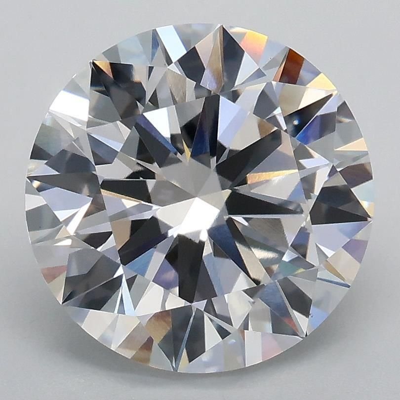 3.01ct E VS1 Rare Carat Ideal Cut Round Lab Grown Diamond