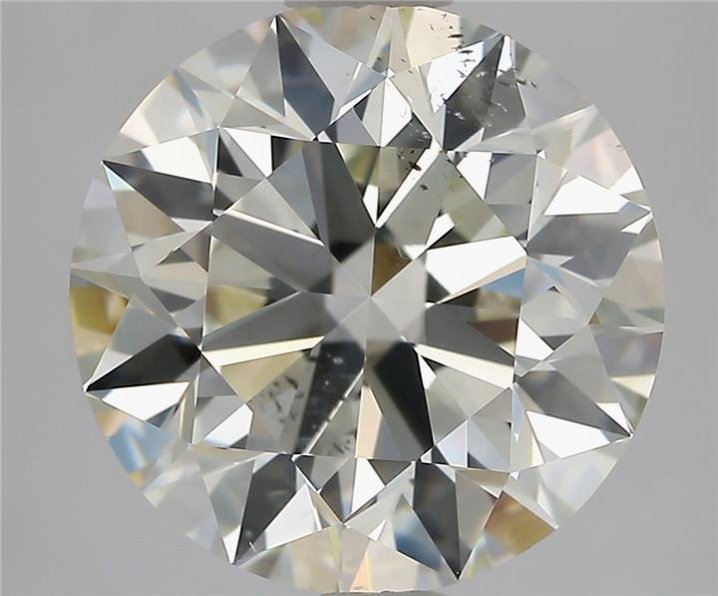 3.53ct K SI2 Excellent Cut Round Diamond