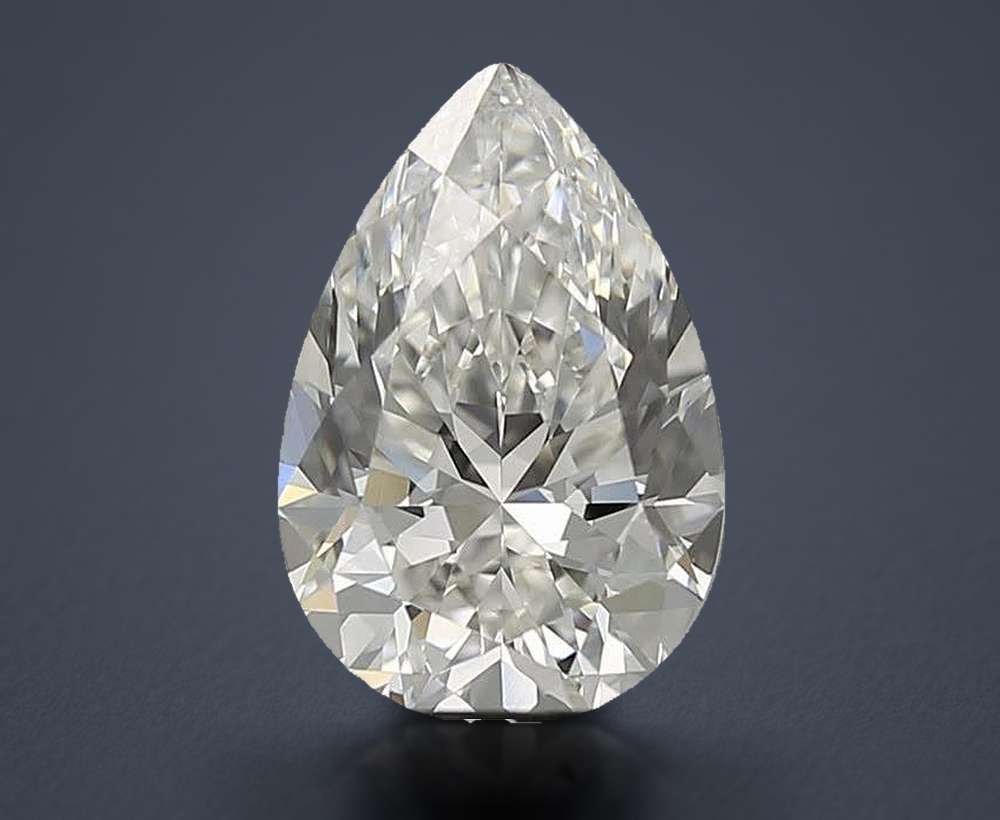 2.01 Carat Pear Natural Diamond
