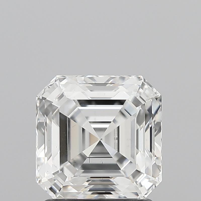 1.60ct D VS2 Rare Carat Ideal Cut Asscher Lab Grown Diamond