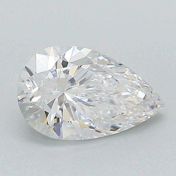 1.05ct D VVS2 Rare Carat Ideal Cut Pear Lab Grown Diamond