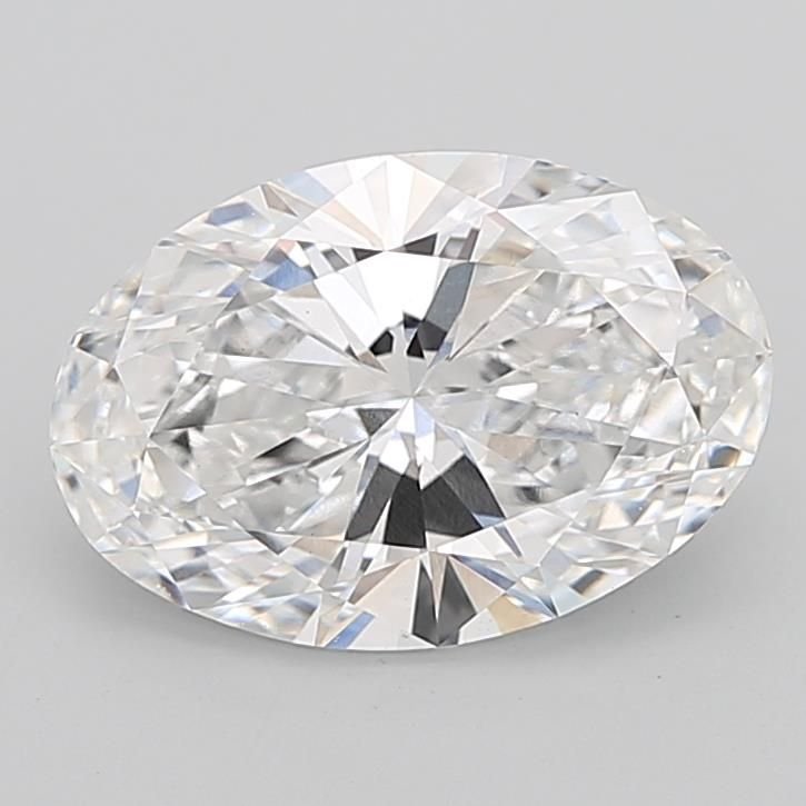 5.52ct D VS1 Rare Carat Ideal Cut Oval Lab Grown Diamond