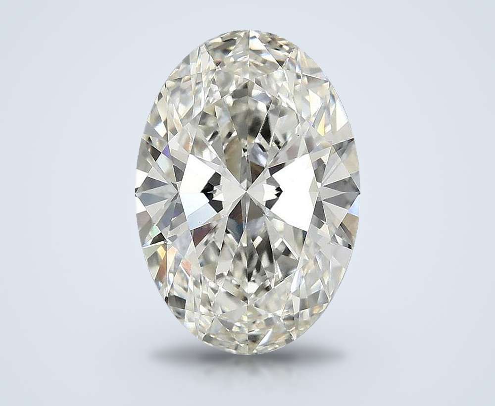 3.47 Carat Oval Lab Diamond