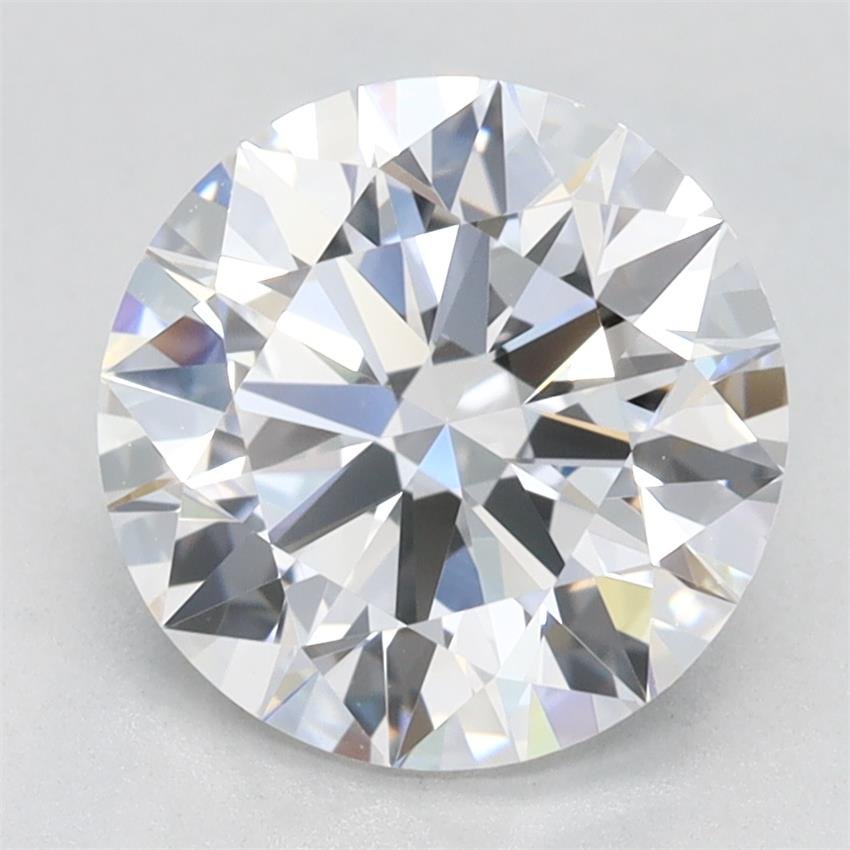 2.22ct D VVS1 Rare Carat Ideal Cut Round Lab Grown Diamond