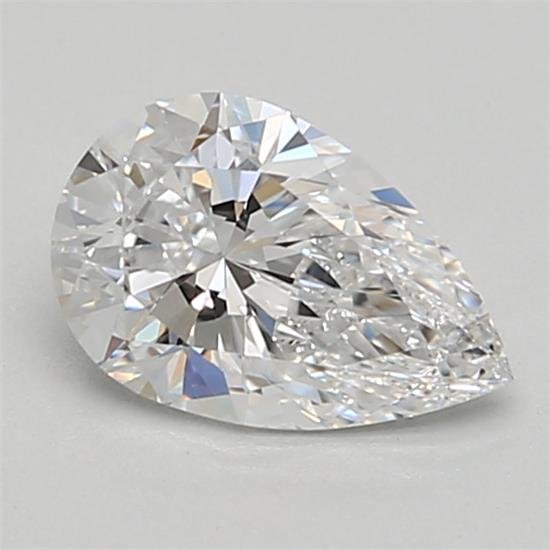 0.55ct D IF Rare Carat Ideal Cut Pear Lab Grown Diamond