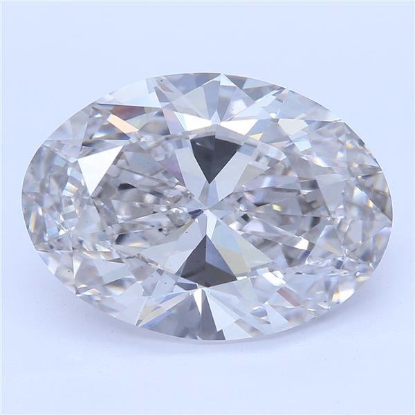 3.00ct I VS2 Rare Carat Ideal Cut Oval Lab Grown Diamond