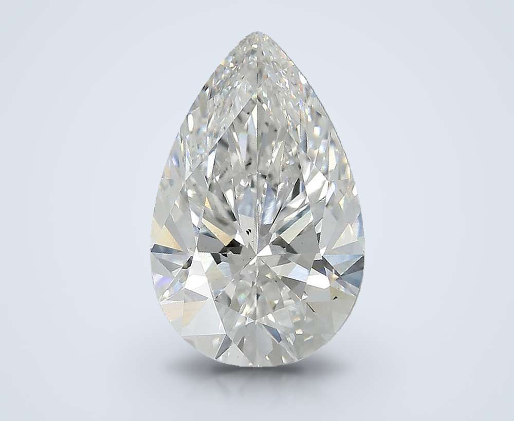 5.42 Carat Pear Lab Diamond