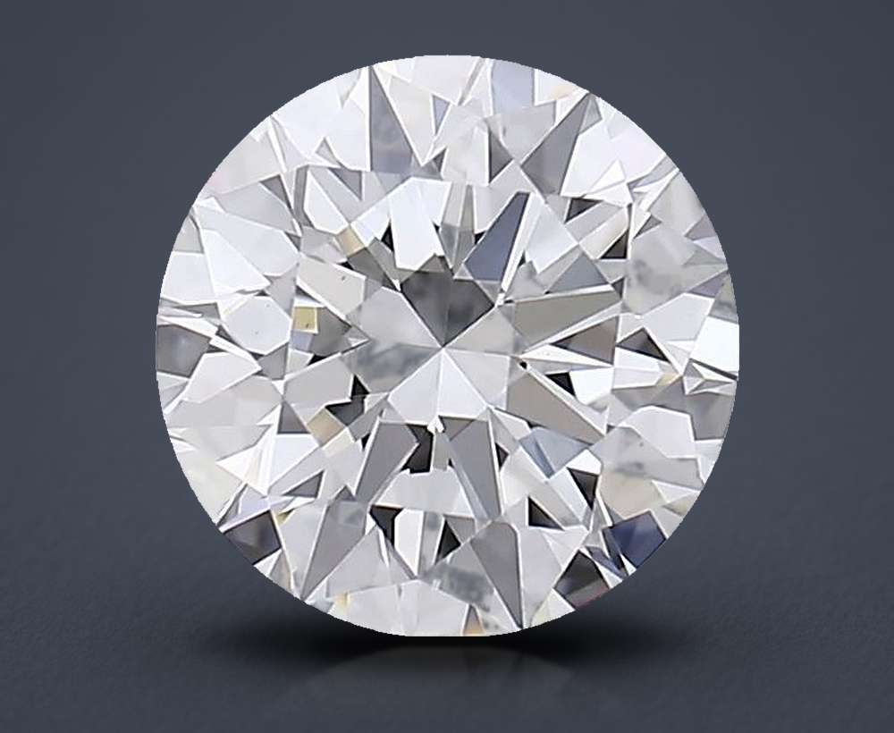 2.00 Carat Round Lab Diamond