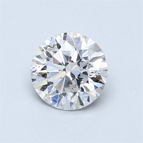 0.74ct D SI2 Very Good Cut Round Diamond