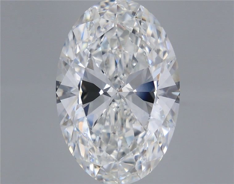 10.07ct F VVS2 Rare Carat Ideal Cut Oval Lab Grown Diamond