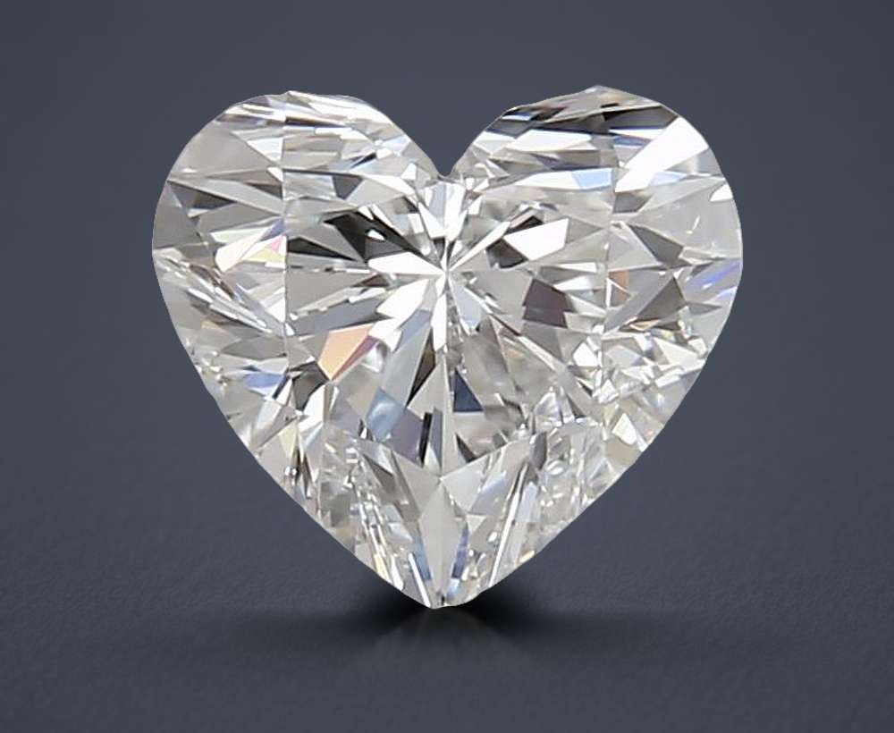 0.90 Carat Heart Natural Diamond