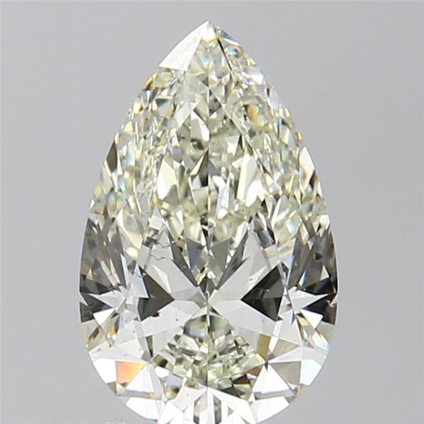 1.71 Carat Pear Natural Diamond