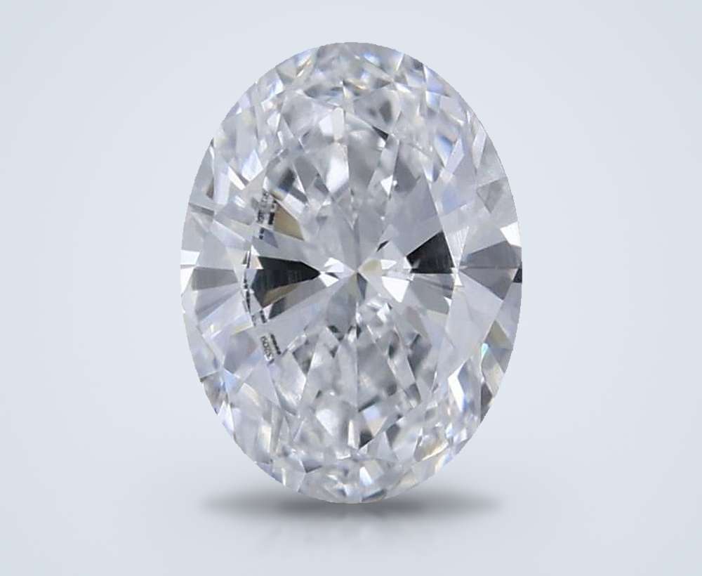 0.24 Carat Oval Lab Diamond
