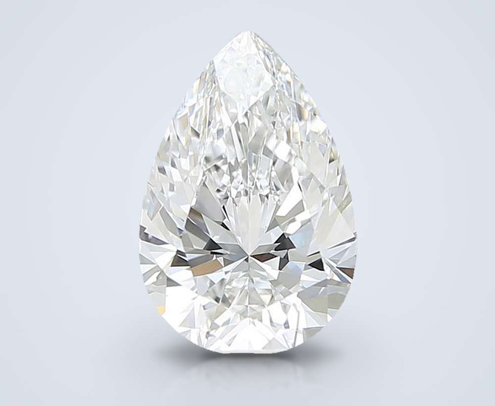 2.42 Carat Pear Lab Diamond