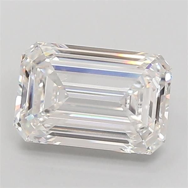 7.03ct E VS1 Rare Carat Ideal Cut Emerald Lab Grown Diamond