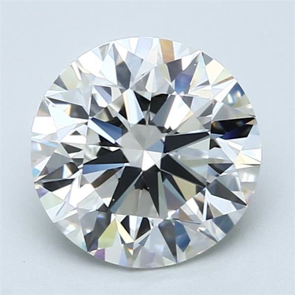 2.58ct I VS1 Rare Carat Ideal Cut Round Diamond
