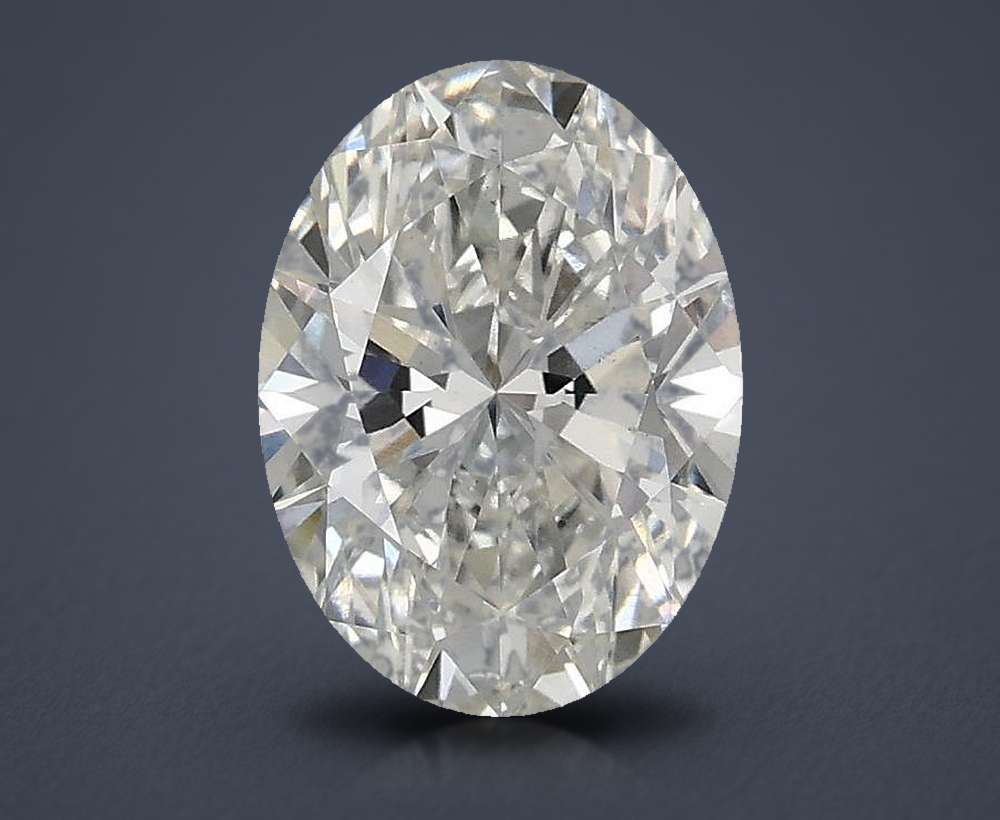 1.53 Carat Oval Lab Diamond