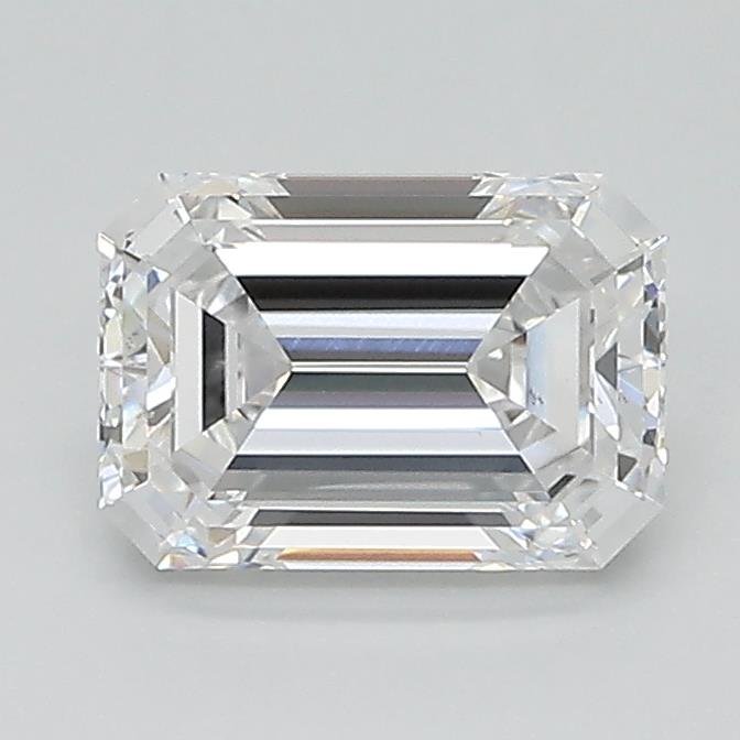 1.20ct D VS2 Rare Carat Ideal Cut Emerald Lab Grown Diamond