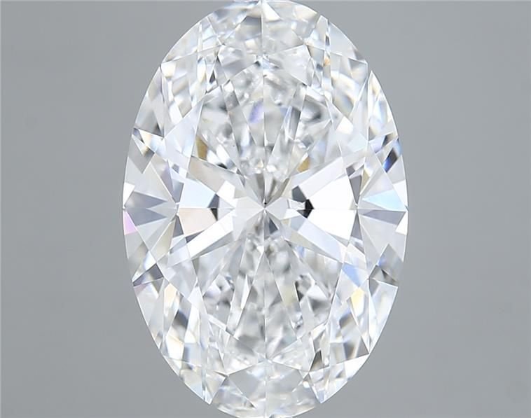6.09 Carat Oval Lab Diamond