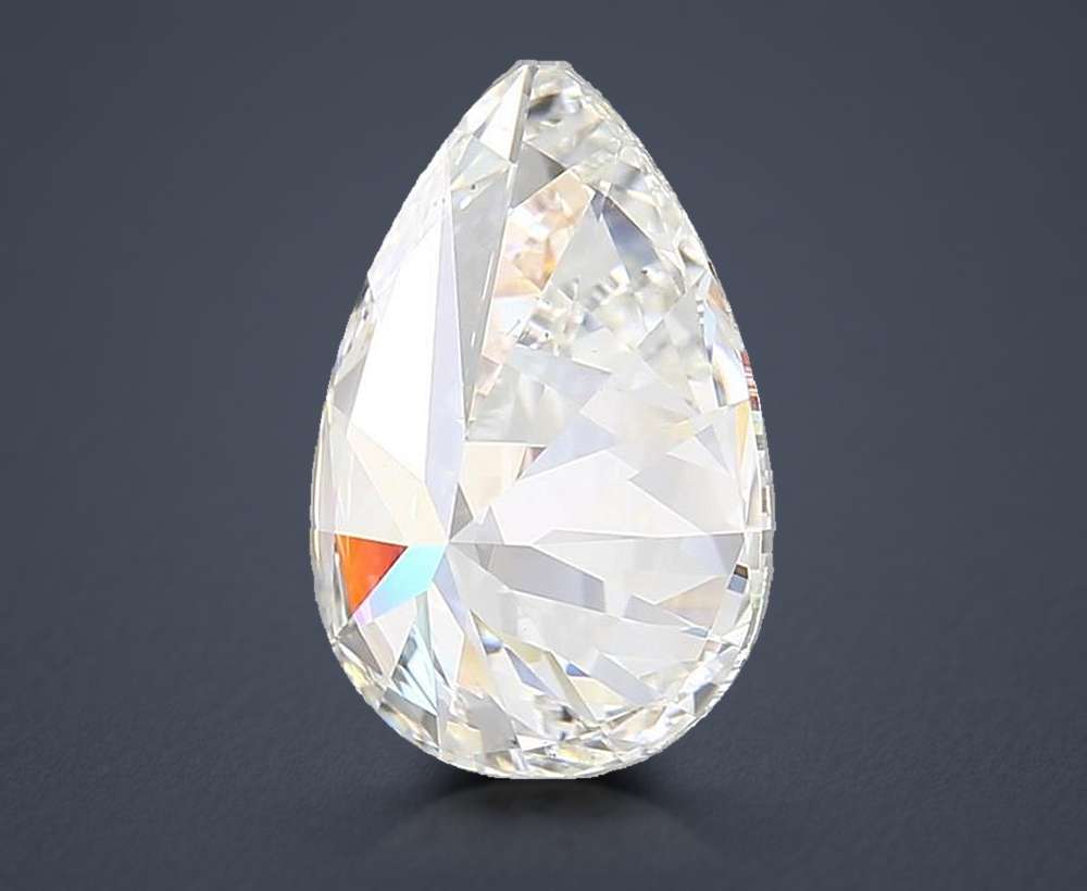 2.01 Carat Pear Natural Diamond