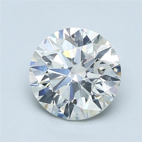 1.90ct J SI1 Rare Carat Ideal Cut Round Diamond