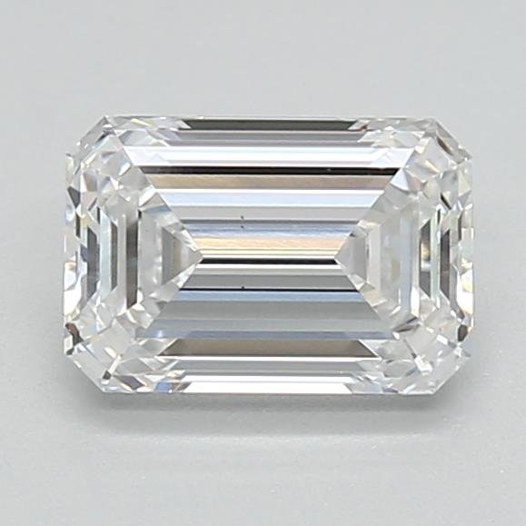 0.99ct D VS1 Rare Carat Ideal Cut Emerald Lab Grown Diamond