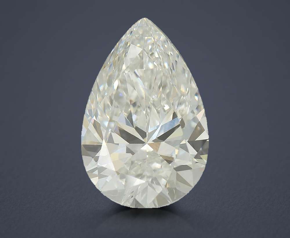 5.07 Carat Pear Lab Diamond