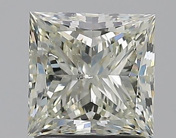 1.51ct J SI2 Rare Carat Ideal Cut Princess Diamond