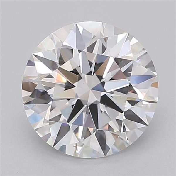 2.94ct F VS1 Rare Carat Ideal Cut Round Lab Grown Diamond