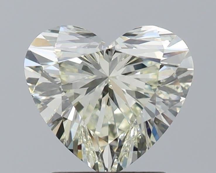 1.52ct K VS1 Rare Carat Ideal Cut Heart Diamond