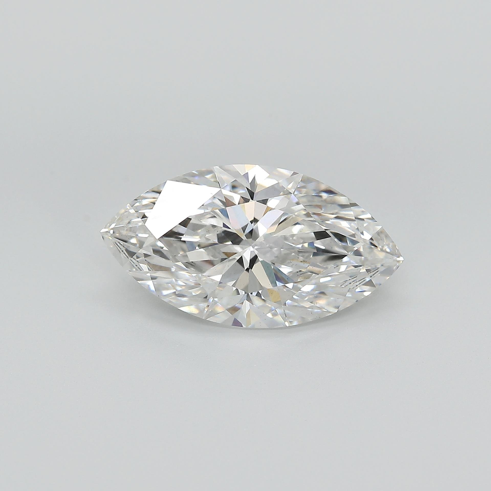 5.00ct F VS2 Rare Carat Ideal Cut Marquise Lab Grown Diamond