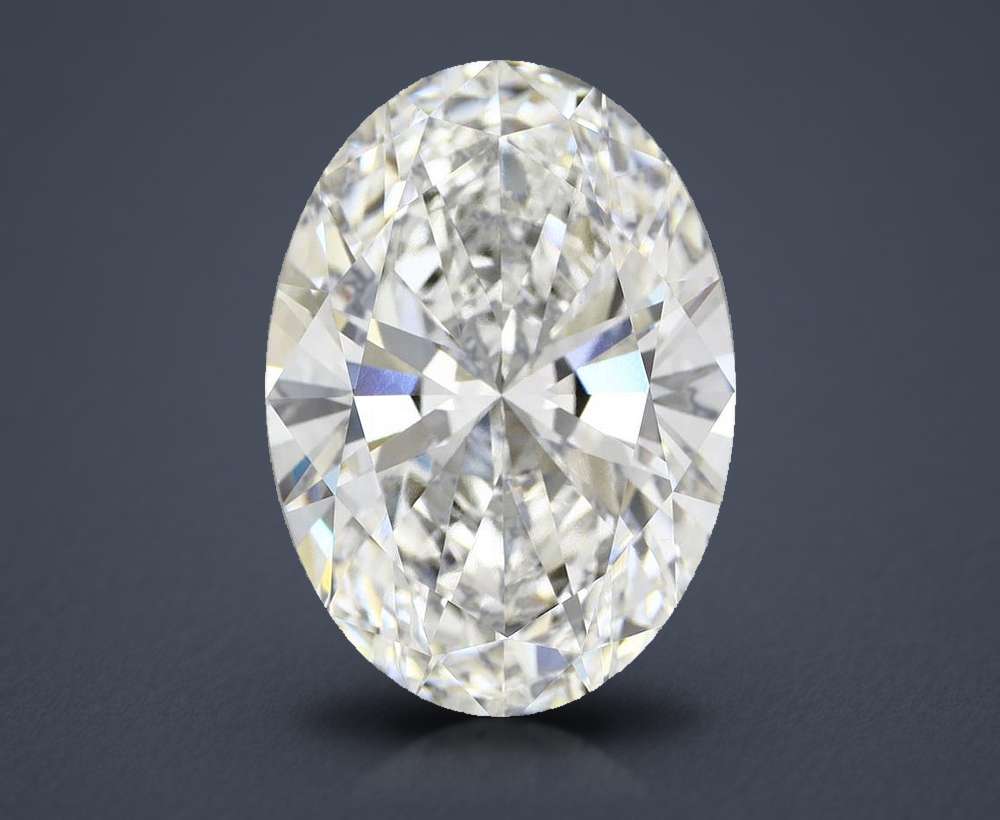 8.53 Carat Oval Lab Diamond
