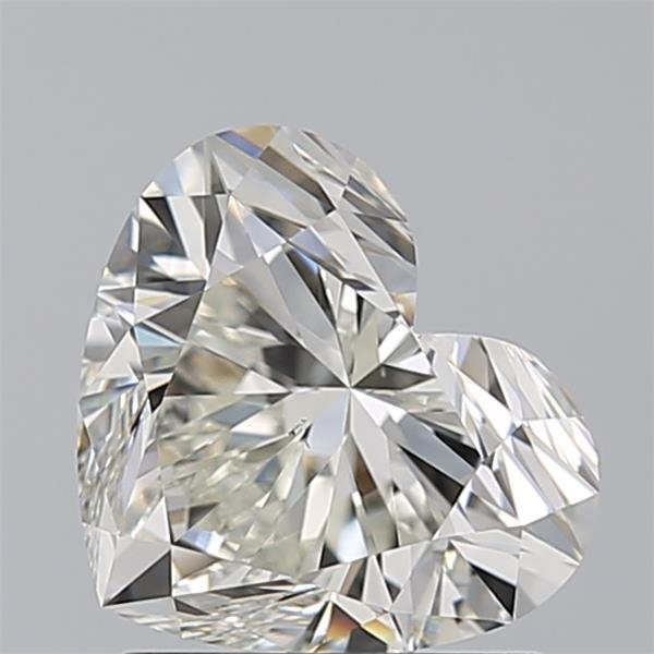 1.52ct K VS2 Rare Carat Ideal Cut Heart Diamond