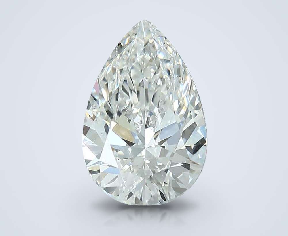 2.50 Carat Pear Lab Diamond