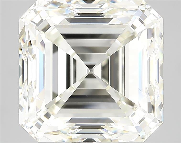 10.01ct J VVS2 Rare Carat Ideal Cut Asscher Diamond